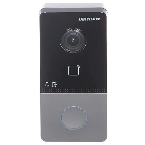 Analog Video Door Phone/Bell with 7" TFT LCD Screen Wired | 1080p HD Resolution | One Touch Call Button | BuiltIn Mic & Loudspeaker| One Touch Unlock | Plug & Play | (DS-KIS212)