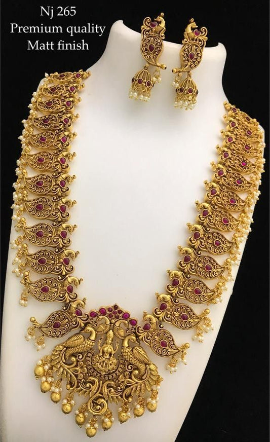 Rajamala Designed Necklace Set