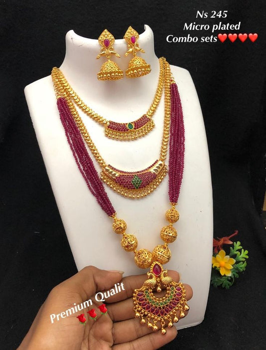 Kaithari Mala Necklace Set