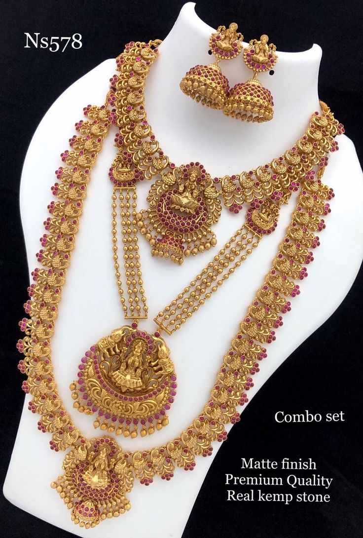 Dakshin Divya Super Sale Combo Golden Jewellery