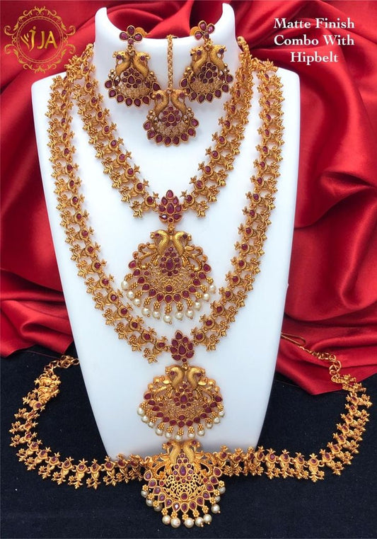 Punnaga Pushpa Necklace Set